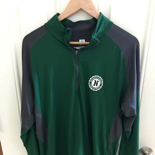 Columbia L Nichols School Team Issued 1/4 Zip Pullover