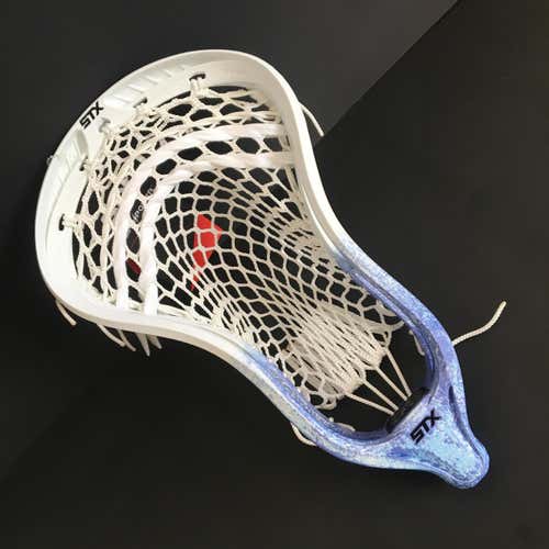 BRAND NEW STX Ultra Power w/ G3 Ultralight Mesh - Custom Galaxy Dyed Lacrosse Head UltraPower