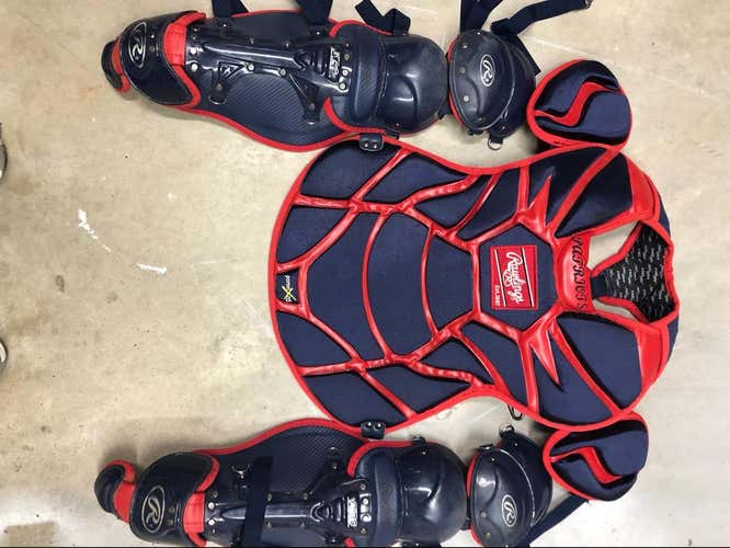 Like New Rawlings Catchers Gear