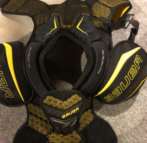Used Bauer Mx3 Shoulder Pads Jr.Large