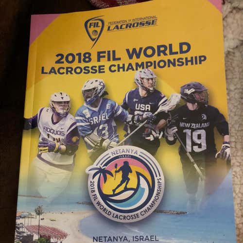 Official Program(144 Pages) 2018 FIL World Lacrosse championship