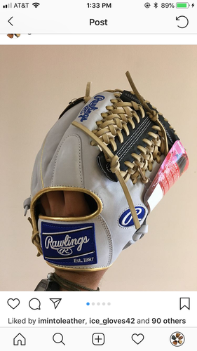 Rawlings PRO205-4W 11.75" Heart Of The Hide Gold Glove Club NWT FSO