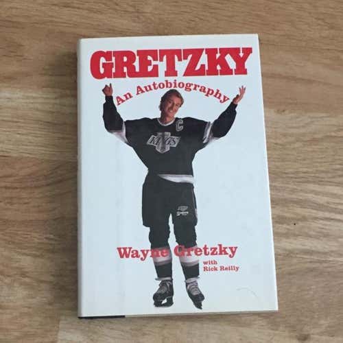 Wayne Gretzky Book Signed