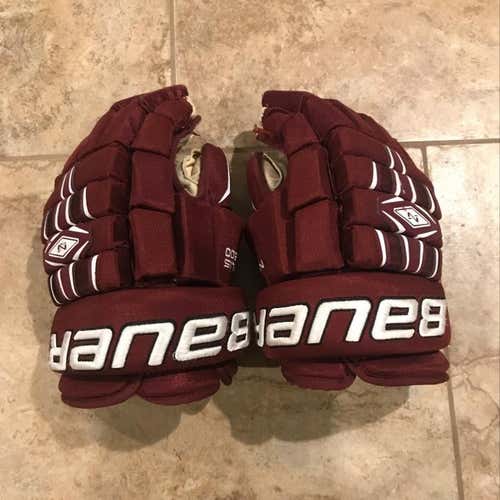 Bauer Nexus 800 ‘14 Maroon Gloves