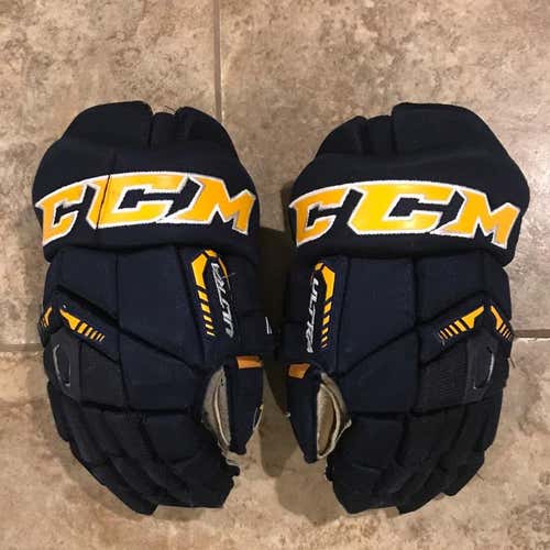 CCM Ultra Tacks Gloves Navy/yellow ‘14