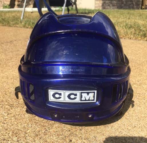 CCM Helmet Blue Adult Small