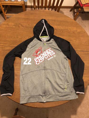 Reebok Phoenix Coyotes Zip Up Warm Up Jacket
