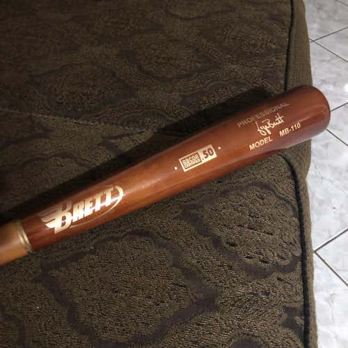 New Brett Wood Bat
