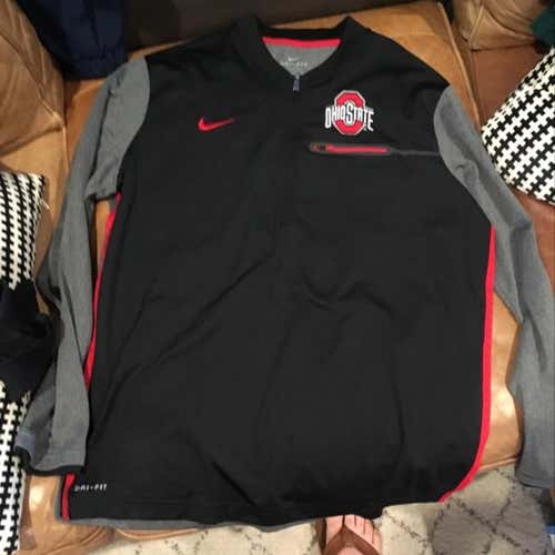 Ohio State Lax Team Issued Dri Fit Quarter Zip (BUY BEFORE I REMOVE THIS!!!)