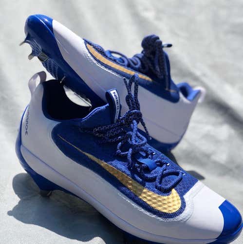 Royal/Gold Nike Air Huarache 2Kfilth Cleats