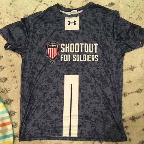 *SALE**Shootout For Soldiers Under Armour Digitalized Shooter Shirt (Dri-Fit-like Material)