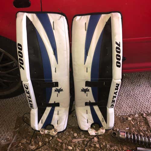 30+1 Mylec Street/Roller/Ball Hockey Leg Pads ANY REASONABLE OFFER ACCEPTED