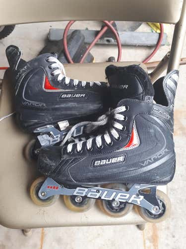 Bauer vapor dart roller blades size 5