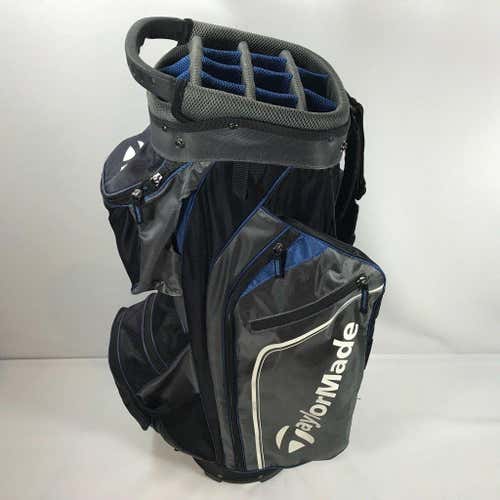 TaylorMade Navy-Black-Grey Cart Bag