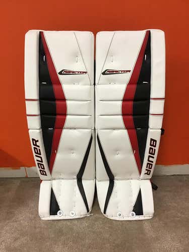 New Bauer Reactor 7000 Goalie Leg Pads Senior 35”+1”