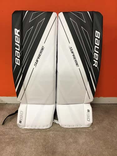 New Bauer Supreme S190 Goalie Leg Pads Senior 34”+1”