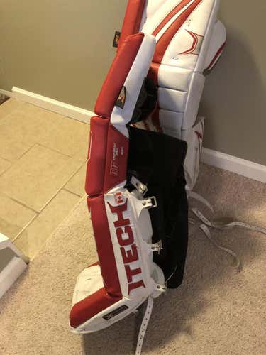 I tech Goalie Leg Pads Senior