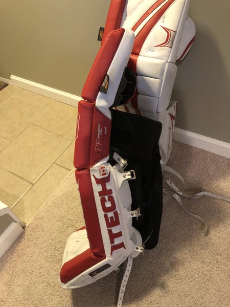 I tech Goalie Leg Pads Senior