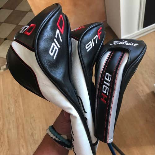 Titleist Set, 917 Driver and Fairway Wood, 816 Hybrid