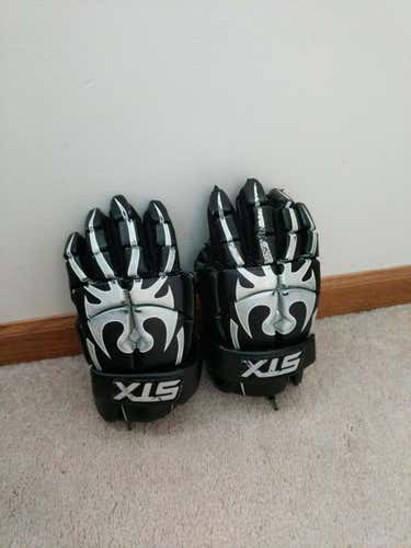 USED Stx rival lacrosse gloves