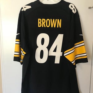 Nike #84 Brown Steelers Jersey