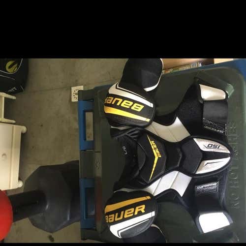 Used, And Professionally Cleaned Bauer Shoulder Pads