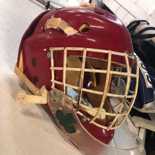 Old Goalie Helmet