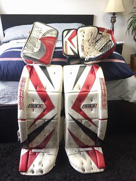 Simmons/Vaughn Goalie Pad Set