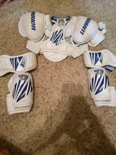 Warrior Shoulder Pads and Elbow Pads Youth