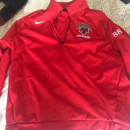 Brown Lacrosse Quarter Zip
