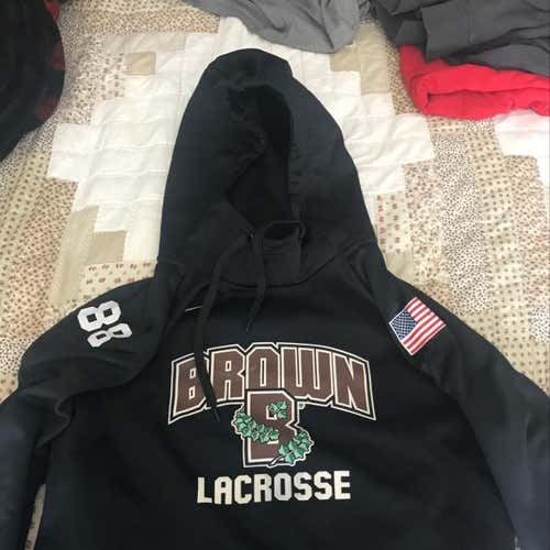 Nike Dry Fit, Brown Lacrosse Hoodie