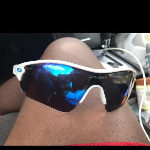 Blue and White Oakley’s