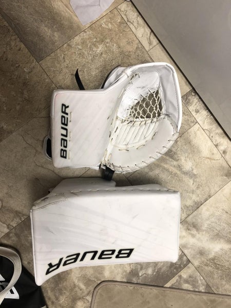 Bauer Supreme 1S Goalie Glove & Blocker Regular Senior