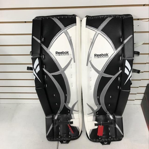 Reebok Premier 2 Hockey Goalie Leg Pads Senior 35” + 2” New