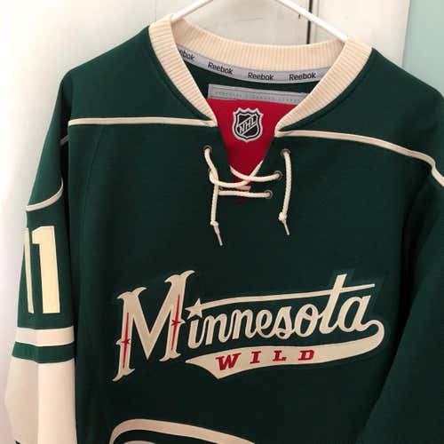 Minnesota Wild Alt Jersey Zach Parise #11 - Sm