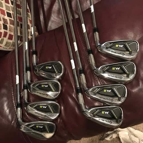 M2 2017 TaylorMade Irons 4-AW Stiff