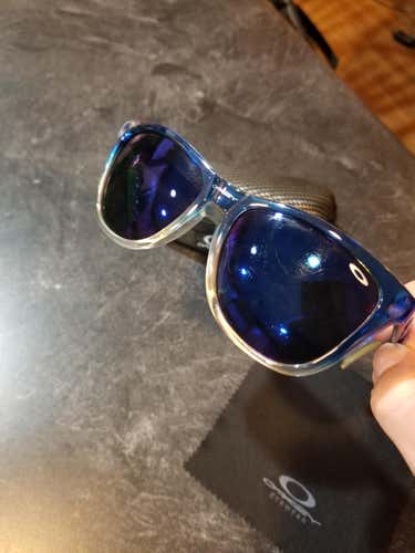 Oakley Blue/Clear Sunglasses