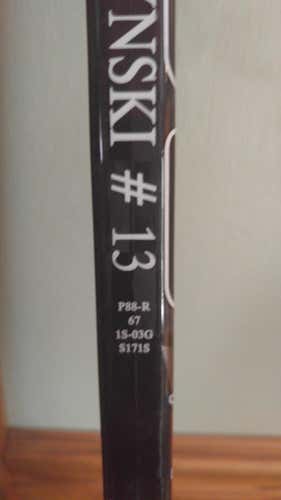 New Bauer 1s Stick NCAA model. P88 67 flex extra long grip