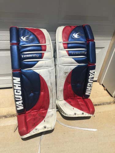 Vaughn Velocity V2 7000 Goalie Leg Pads Senior