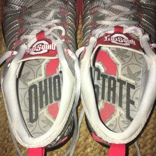 Exclusive Ohio State Lacrosse Team Issued Nike Lunar TR1 Turf Shoes