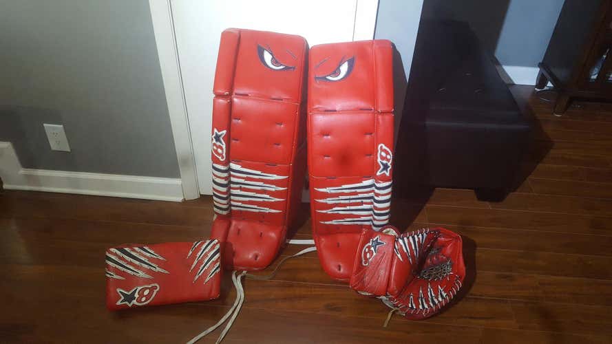 Brian's Brians GNETiK  36+2 Goalie Leg Pads ONLY Senior