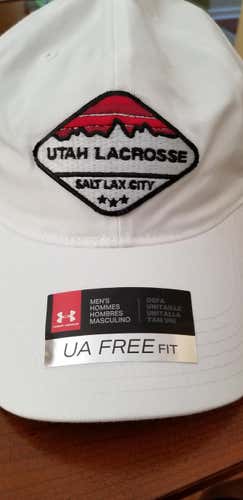 **NEW** Utah Utes Lacrosse Hat -- White