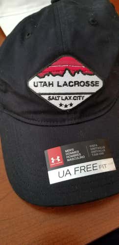 **NEW** Utah Utes Lacrosse Hat -- Black