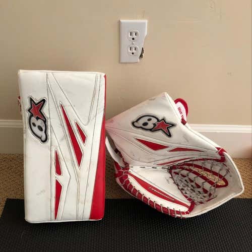 Brian’s Gn3tik Glove And Blocker Medium Internals