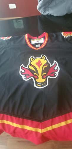 Calagary flames alternate jersey