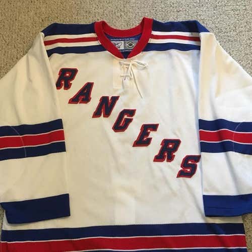 Reebok Authentic 6100 Series New York Rangers Road Jersey (52) / Kaapo Kakko