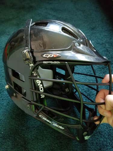 All black Cascade cpv Starter Helmet