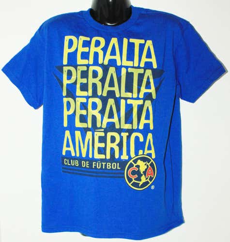 PERALTA - SOCCER COPA AMERICA KIDS YOUTH SMALL BLUE SHIRT CLUB DE FUTBOL 2016