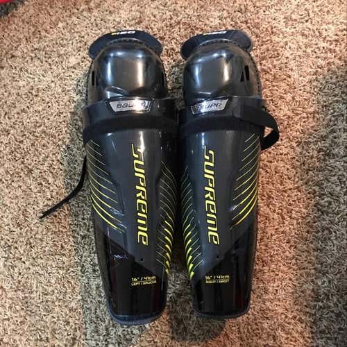 Bauer S150 Shin Guards Size 16