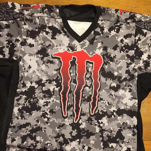 Custom Monster Energy Assault Hockey Jersey